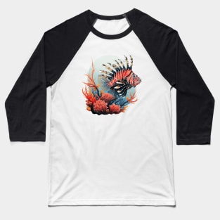 Lionfish Baseball T-Shirt